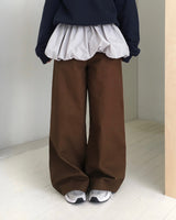 Middle Carpenter Detail Long Pants