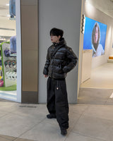 Prime nine wide denim pants