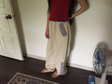 Pisso check string pants (2color)