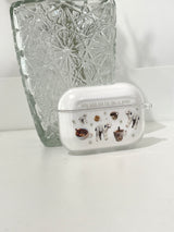 [baby lamb and hot teas in annak airpods clear case]