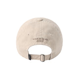 24FW COLOR POINT SMALL SYMBOL BALL CAP BEIGE