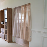 Patterned Chiffon Door Curtain - L size