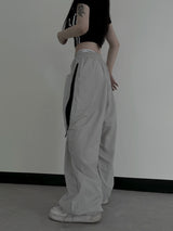 side zipper color pants (summer) (2color)