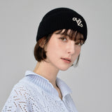 Leaf VZ Logo Washed Beanie / Black