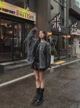 リファードウールラウンドカーディガン