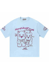 プレイフルドッググラフィックTシャツ