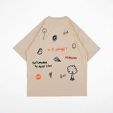 FAITH FADE DYSTOPIA - Hope Oversized Tee (Beige)