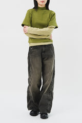 (W) Delta Wide Denim