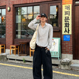オータムンクロップチェックシャツ