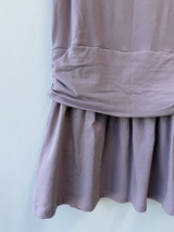 core shirring dress