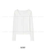 Lighty Tencel Button Cardigan