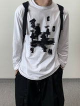 Shadow printing long sleeve