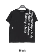 テス ファンキー レタリング クロップT
