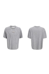 ディコンストラクティドコットンメタルTシャツ