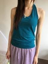 Rose Emblem Halterneck Sleeveless (8color)