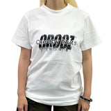 Collaboration Over Size T-shirt WHITE | Creepy Nuts × CROOZ
