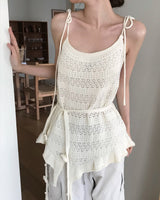 [ md pick ] bohemian crotel long knit top
