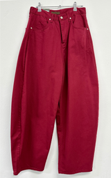 COTTON BASIC BALLOON PANTS❤🤍🤎🖤💚 - 5 COLORS