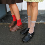 Monk 0043. Belted Loafers - 2colors