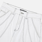 クワーティーツイスティドワイドコットンパンツ