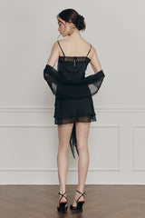 DREAMY SCARF black