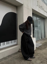ラボスナップワイドパンツ [2color]