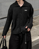 Arin Collared Knit Warmer Cardigan