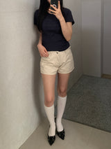 Oliver Button-Point Short Sleeve T-shirt