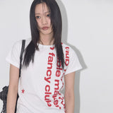 ベイウォッチ クロップTシャツ (WHITE) F25QB103