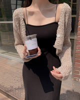 Anne Cropped Knitwear Cardigan