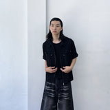 Rivet Double-Zip Shirt