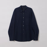 WASHED COTTON SHIRTS DEEP NAVY