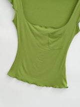 Aila Pocket Scoop Tee