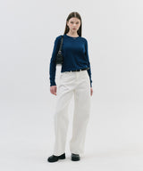 ESSENTIAL SOFT ROUND KNIT_ULTRAMARINE BLUE