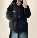モブパッチスナップボタンフード