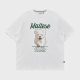 GOOREUM イラストレーションハーフスリーブTシャツ