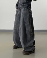 Folden Pigment Balloon Pants