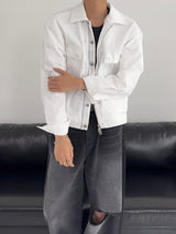 ED Evil Mix Trucker Snap Jacket (2C)