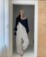 [ORIGINAL] Mellow U-Neck Long Sleeve Knit