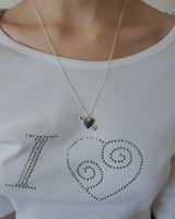 [925SILVER] CUPID HEART NECKLACE