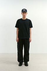 ミックスファブリックm65パンツ (Washed Black)