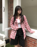 Century Over Fit Check Shirt
