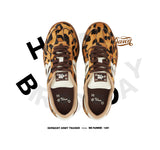 HBD x WeFlower Collaboration – Leopard Print Retro German Training Shoes