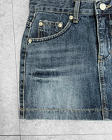 FADE LOW DENIM MINI SKIRT