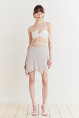 FAIRY MIDI SKIRT grey