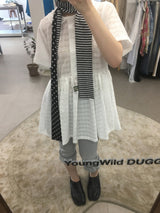Plaid collar dress (3color) 