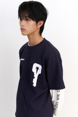 Star Key's Vintage T-shirt (Navy)