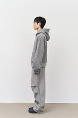 Fork Highneck Zip Hoodie