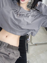 vintage purple gray pocket pants
