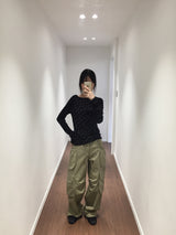 Quarter Pigment Cargo Pants (3color)